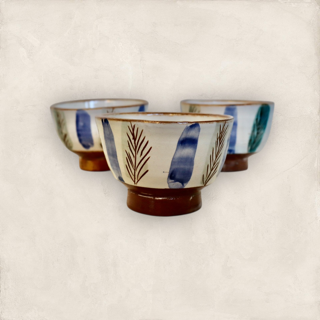 Bol aperitifs Palmier Bleu