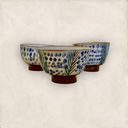 Bol aperitifs Palmier Vert