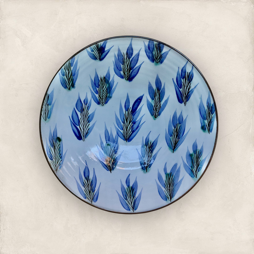 Plat de service Palm Strokes